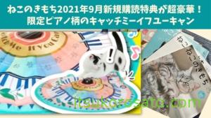 ねこのきもち は猫飼い初心者に記事も付録も役立つ雑誌 購読1年口コミレビュー にゃんこ２匹と一人暮らし