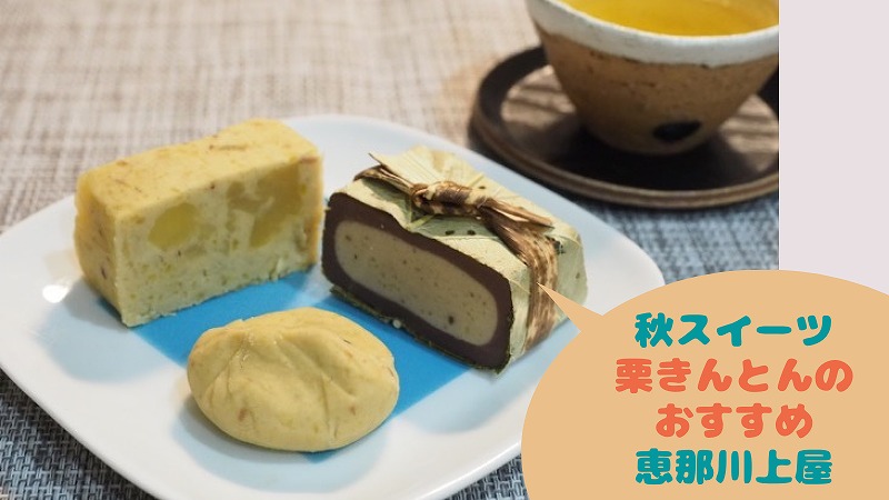 【口コミ】恵那川上屋の栗きんとんはほっくり!2021年はいつから販売?